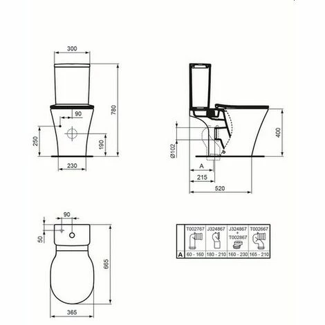 Ideal Standard Spülkasten Connect air, 4,5 x 1 Ideal Standard Spülkasten Connect Air, 4,5 X 1 -Ideal Standard-shop 23036688 2