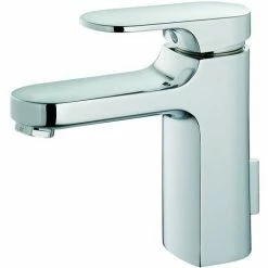 IDEAL STANDARD Ideal Waschtischarmatur Standard Waschtischarmatur Moments, A3903AA, Einhebelmischer Mit Multiport-Kartusche, Ablaufgarnitur In 1 ¼, Easy-Fix-Montage-System, Chrom & Silber, 09629 4