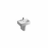 Ideal Standard Connect Cube Waschtisch Kompakt 550mm E7140, 1 Hahnloch, Farbe: Weiß - E714001