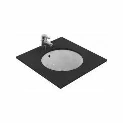 Ideal Standard Connect Unterbauwaschtisch Rund 480mm E5054, Farbe: Weiß - E505401