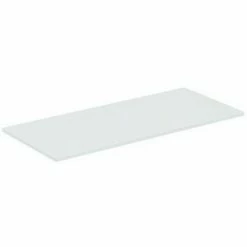 Ideal Standard CONNECT Air Holzkonsole, Für Unterschrank 1000mm E0851, 1004x442x18mm, Farbe: Braun Matt / Weiß Matt - E0851VY