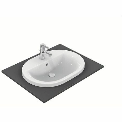 Ideal Standard Einbauwaschtisch Connect, oval, 620x460x175 x 1 Ideal Standard Einbauwaschtisch Connect, Oval, 620x460x175 X 1 -Ideal Standard-shop 26556348 1