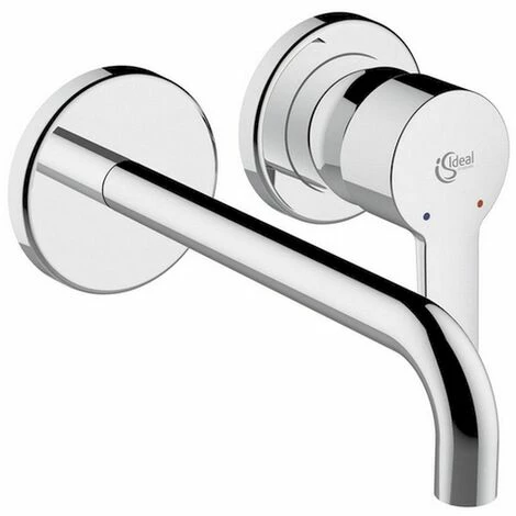 Ideal Standard Wand-Waschtischarmatur ConnectBlue, Bausatz2, 2 Rosetten d: 83mm, Ausld.204mm, Chrom, A5933AA Ideal Standard Wand-Waschtischarmatur ConnectBlue, Bausatz2, 2 Rosetten D: 83mm, Ausld.204mm, Chrom, A5933AA -Ideal Standard-shop 26557147 1