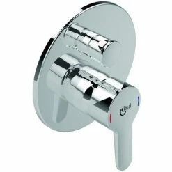 Ideal Standard Badearmatur Unterputz Ceraplus 2, Bausatz 2, Rosette D:163mm, Chrom, A6866AA