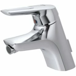 Ideal Standard Bidetarmatur Ceramix Blue, , Ausladung 133mm, Chrom, A5655AA