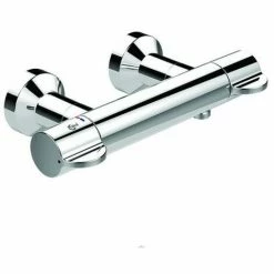 Ideal Standard Brausethermostat Aufputz Ceraplus 2, Gesamte Ausld. 140-157mm, Chrom, A6870AA