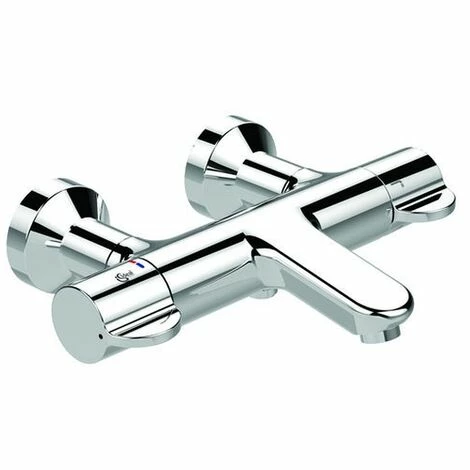 Ideal Standard Badethermostat Aufputz ceraplus 2, Ausld.194-211mm,absp.S-Anschlüsse, Chrom, A6873AA Ideal Standard Badethermostat Aufputz Ceraplus 2, Ausld.194-211mm,absp.S-Anschlüsse, Chrom, A6873AA -Ideal Standard-shop 26565401 1