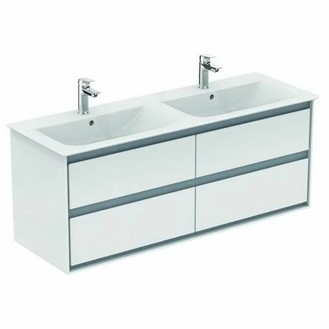 Ideal Standard Mdwaschtischunterschrank Connect AIR,4Ausz., 1300x440x5 X 17mm,Pinie Hell Dek.und Brn.matt, E0824UK 1 Ideal Standard Mdwaschtischunterschrank Connect AIR,4Ausz., 1300x440x5 X 17mm,Pinie Hell Dek.und Brn.matt, E0824UK