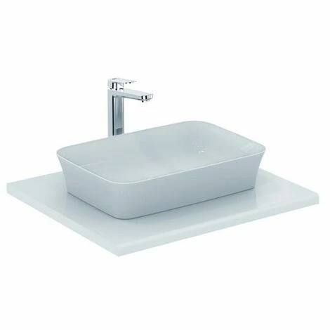 Ideal Standard AuslaufSchale Ipalyss, Ohne Hahnloch 500 X 120mm, Weiß, E139201 1 Ideal Standard AuslaufSchale Ipalyss, Ohne Hahnloch 500 X 120mm, Weiß, E139201