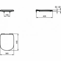 Ideal Standard WC-Sitz Tesi Ultra Flach Softclose Weiß T352701 7 Ideal Standard WC-Sitz Tesi Ultra Flach Softclose Weiß T352701 -Ideal Standard-shop 28417324 4