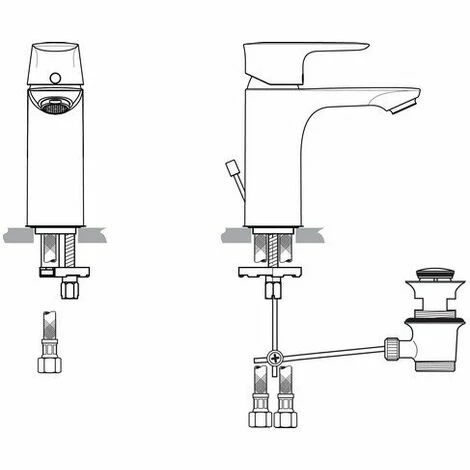 Ideal Standard Waschtischarmatur CONNECT AIR chrom A7021AA Ideal Standard Waschtischarmatur CONNECT AIR Chrom A7021AA -Ideal Standard-shop 28803708 2
