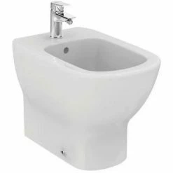 Bidet Bodenstehend Wandbündig Ideal Standard Tesi Aus Vitreous China Seidenweiß | Keramik