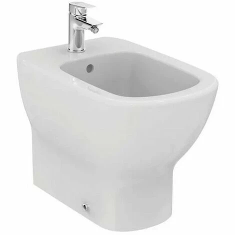 Bidet Bodenstehend Wandbündig Ideal Standard Tesi Aus Vitreous China Seidenweiß | Keramik 1 Bidet Bodenstehend Wandbündig Ideal Standard Tesi Aus Vitreous China Seidenweiß | Keramik
