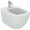 Hänge-Bidet Mit Unterputz-Armaturen Ideal Standard Tesi Aus Vitreous China Seidenweiß | Weiß