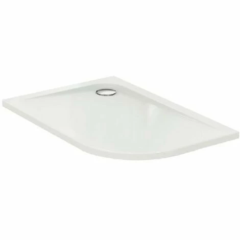 Eck Acryl-Duschwanne 100X80 Cm Ideal Standard Ultraflat Mit Ablaufloch Ø90 Mm | Weiß 1 Eck Acryl-Duschwanne 100X80 Cm Ideal Standard Ultraflat Mit Ablaufloch Ø90 Mm | Weiß