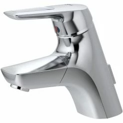 Ideal Standard Einhebel-Waschtischarmatur CERAMIX BLUE LIFT Chrom A5654AA