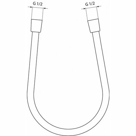 Ideal Standard Brauseschlauch Idealflex | A4109AA | 175 cm Duschschlauch | Glatte Oberfläche | Knickfest und flexibel | Metall verchromt | 20563 4 Ideal Standard Brauseschlauch Idealflex | A4109AA | 175 Cm Duschschlauch | Glatte Oberfläche | Knickfest Und Flexibel | Metall Verchromt | 20563 4 -Ideal Standard-shop 40317496 2