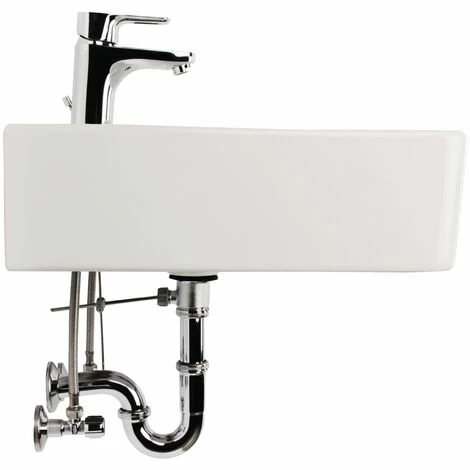 Ideal Standard Waschtisch-Set Connect | E070301 | Weiß | Waschtisch 60 X 46 Cm Zur Wandmontage | Mit Waschtischarmatur Ceraplan III | Überlauf Und Hahnloch | Eckig | Sanitärkeramik | 57034 3 2 Ideal Standard Waschtisch-Set Connect | E070301 | Weiß | Waschtisch 60 X 46 Cm Zur Wandmontage | Mit Waschtischarmatur Ceraplan III | Überlauf Und Hahnloch | Eckig | Sanitärkeramik | 57034 3 – Bild 2