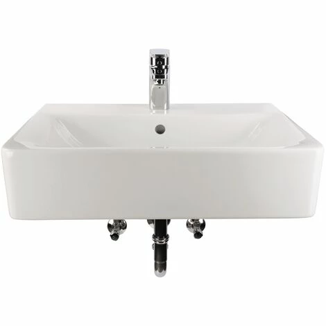 Ideal Standard Waschtisch-Set Connect | E070301 | Weiß | Waschtisch 60 X 46 Cm Zur Wandmontage | Mit Waschtischarmatur Ceraplan III | Überlauf Und Hahnloch | Eckig | Sanitärkeramik | 57034 3 4 Ideal Standard Waschtisch-Set Connect | E070301 | Weiß | Waschtisch 60 X 46 Cm Zur Wandmontage | Mit Waschtischarmatur Ceraplan III | Überlauf Und Hahnloch | Eckig | Sanitärkeramik | 57034 3 – Bild 4