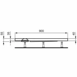 Ideal Standard Acryl Brausewanne 900 X 900 X 35 Mm, Weiß -Ideal Standard-shop 41636577 3