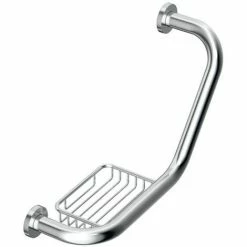 Ideal Standard A9114AA Wannengriff IOM Mit Integrierter Seifenschale, Chrom