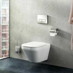 Ideal Standard Tonic II Wand-Tiefspül-WC, Spülrandlos, Weiß Ideal Plus