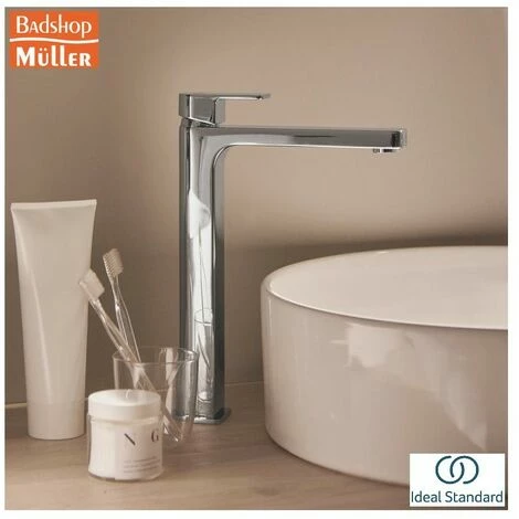 Ideal Standard Tonic II Einhebel-Waschtischarmatur mit verlängertem Sockel mit Ablaufgarnitur Ideal Standard Tonic II Einhebel-Waschtischarmatur Mit Verlängertem Sockel Mit Ablaufgarnitur -Ideal Standard-shop 55342307 4