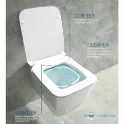 Ideal Standard STRADA II - AQUABLADE WC-Becken Und Ultradünner WC-Deckel Mit Fallbremse (T359601) 8 Ideal Standard STRADA II - AQUABLADE WC-Becken Und Ultradünner WC-Deckel Mit Fallbremse (T359601) -Ideal Standard-shop 59180737 4