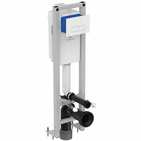 Ideal Standard ProSys - Selbsttragender Halterahmen für Wand-WC, 2-Mengen-Spülung 4/3L + Weiße Platte (R0358AC) Ideal Standard ProSys - Selbsttragender Halterahmen Für Wand-WC, 2-Mengen-Spülung 4/3L + Weiße Platte (R0358AC) -Ideal Standard-shop 68147080 1