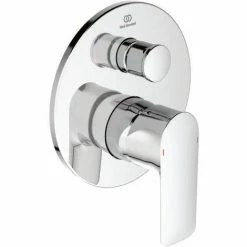 Ideal Standard Badearmatur Unterputz Connect Air, Bausatz 2, Rosette D:163mm, Chrom