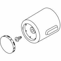 Ideal Standard Temperaturgriff, Für Thermostat, Chrom