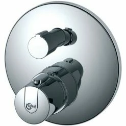 Ideal Standard Einzelthermostat UP CERATHERM 100, Bausatz 2, Rosette D:163mm, Chrom