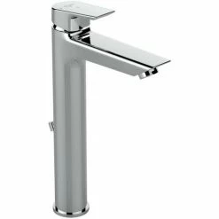 Ideal Standard Tesi, Waschtischarmatur M. Verl. Sockel, M. Ablgarn.