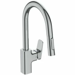 Ideal Standard Küchenarmatur Ceraplan Ausld.216mm M.h.Rohrauslauf 1F-HB Chrom