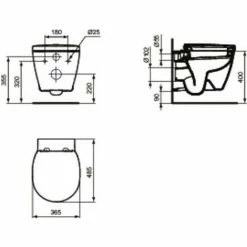 Ideal Standard Hängende Sanitärkeramik Modell Connect Space -Ideal Standard-shop 71217449 4