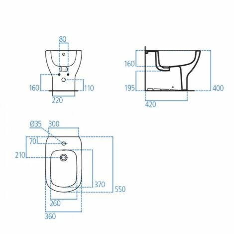 Ideal Standard Tesi wandhängende Sanitärkeramik mit versetztem Ablauf und AquaBlade mit duroplastischem Sitz mit langsamer Schließung Ideal Standard Tesi Wandhängende Sanitärkeramik Mit Versetztem Ablauf Und AquaBlade Mit Duroplastischem Sitz Mit Langsamer Schließung -Ideal Standard-shop 71217640 3