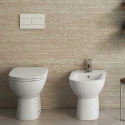 IDEAL STANDARD Back To Wall Sanitärkeramik Dolomite Gemma 2 Wc Soft Close Sitz Und Bidet