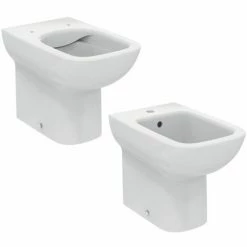 Wandbündige Sanitärkeramik Mit Soft-Close-Sitz, Life Ideal Standard-Kollektion