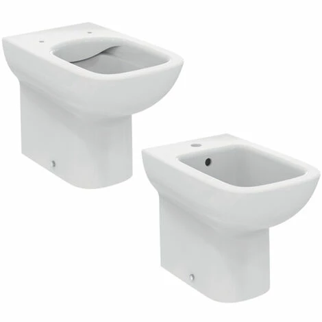 Wandbündige Sanitärkeramik Mit Soft-Close-Sitz, Life Ideal Standard-Kollektion 1 Wandbündige Sanitärkeramik Mit Soft-Close-Sitz, Life Ideal Standard-Kollektion