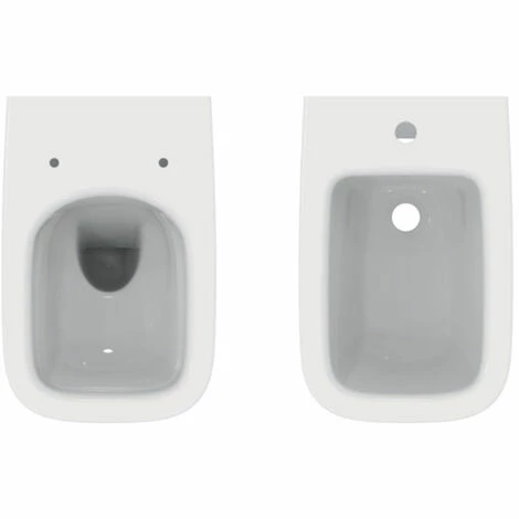 Wandbündige Sanitärkeramik Mit Soft-Close-Sitz, Life Ideal Standard-Kollektion 3 Wandbündige Sanitärkeramik Mit Soft-Close-Sitz, Life Ideal Standard-Kollektion – Bild 3
