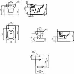 Hängende Sanitärkeramik Mit Sitz Mit Traditionellem Verschluss, Kollektion Life Ideal Standard 9 Hängende Sanitärkeramik Mit Sitz Mit Traditionellem Verschluss, Kollektion Life Ideal Standard -Ideal Standard-shop 71640757 5