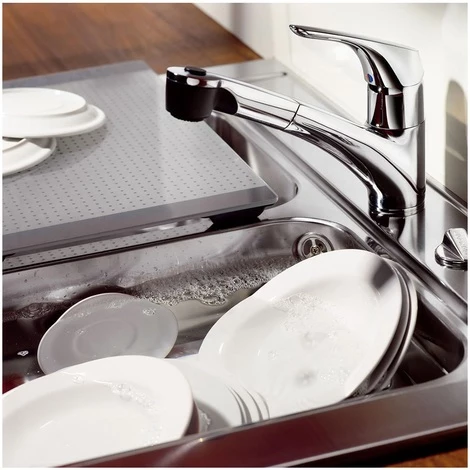 IDEAL STANDARD CeraSprint Neu Einhebel-Küchenarmatur Mit Herausziehbarer Handbrause - B5347AA 2 IDEAL STANDARD CeraSprint Neu Einhebel-Küchenarmatur Mit Herausziehbarer Handbrause - B5347AA – Bild 2